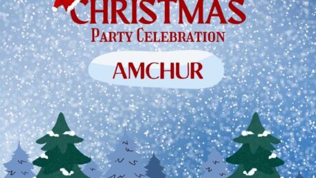 Christmas Party Night at Amchur Restaurant